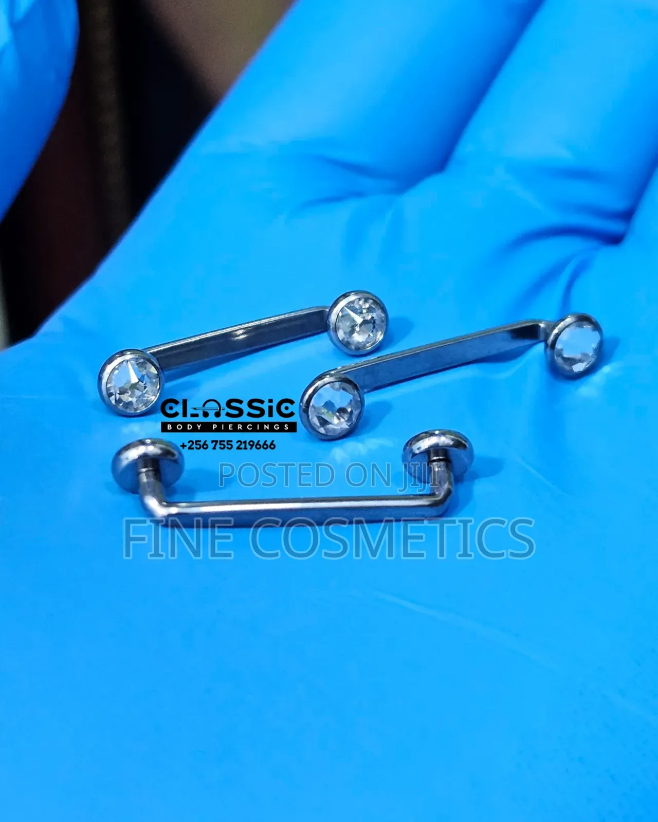 1pc 14g Surface Piercing Bar Dermal Anchor Surgical Jewelry