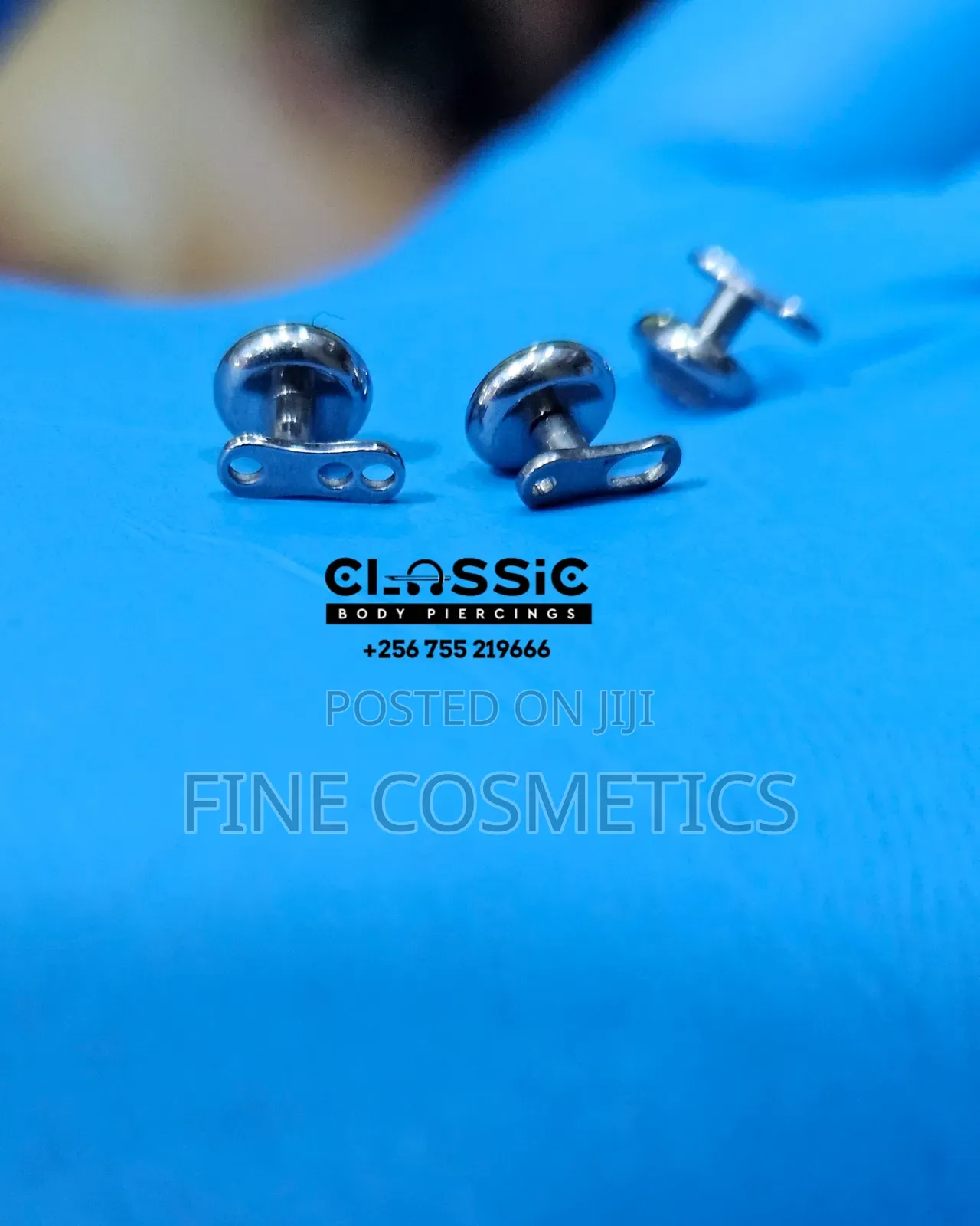 1pc 14g Surface Piercing Bar Dermal Anchor Surgical Jewelry