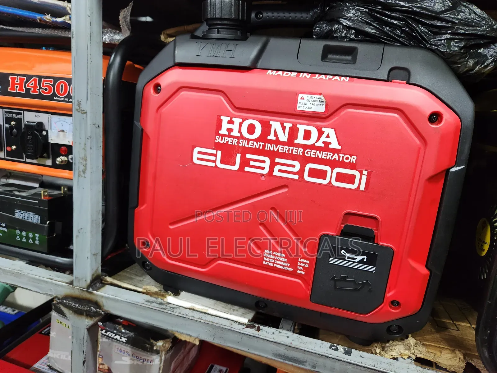 Super Silent Inverter Generator Honda 3kva