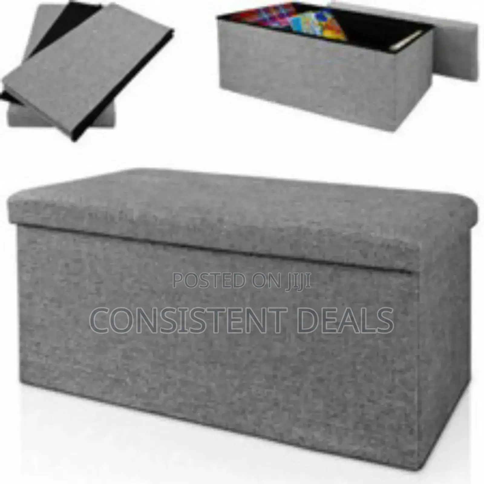 Foldable Storage Bench