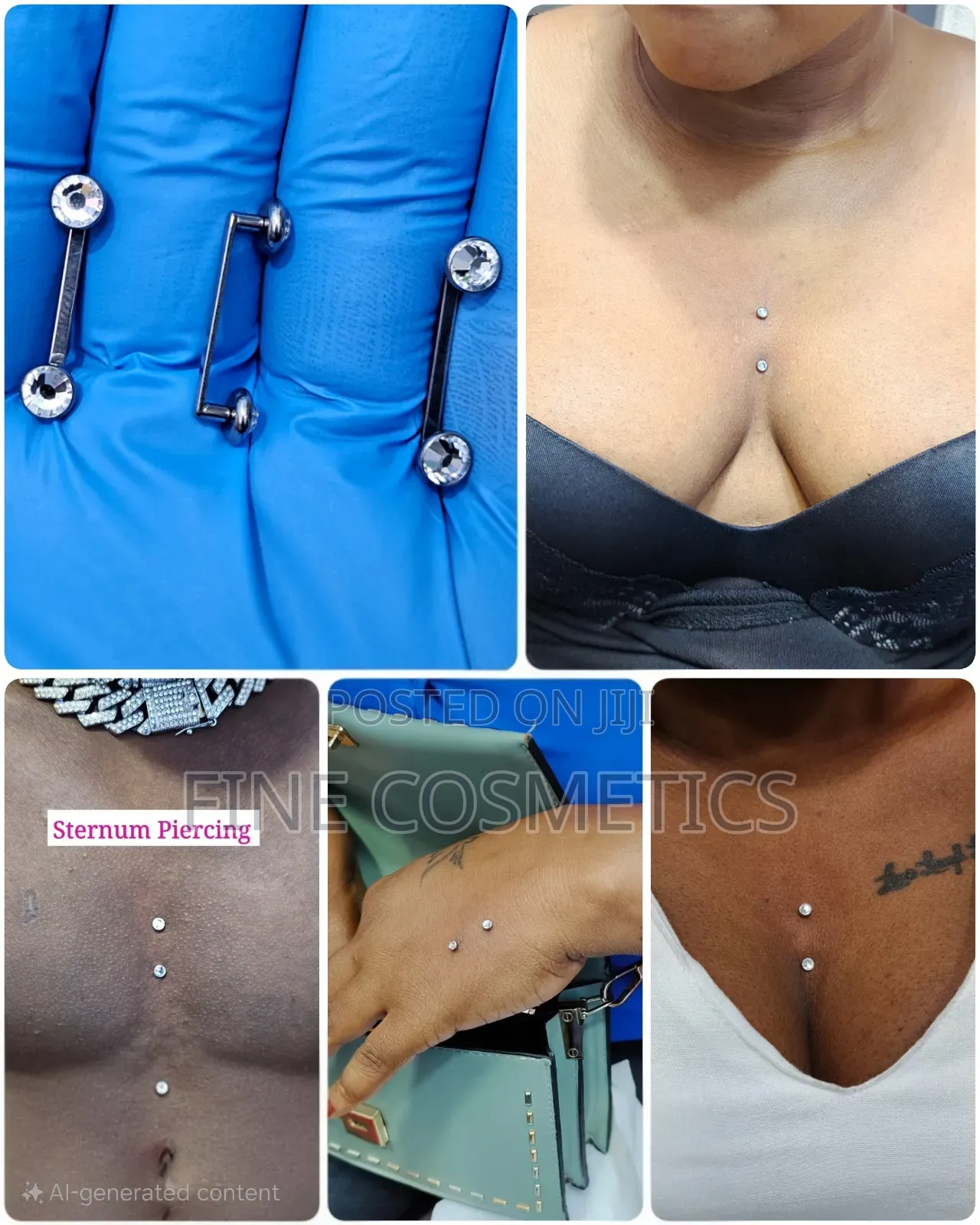 Wholesale Surface Piercing Bar Dermal Anchor Sergcal Jewelry