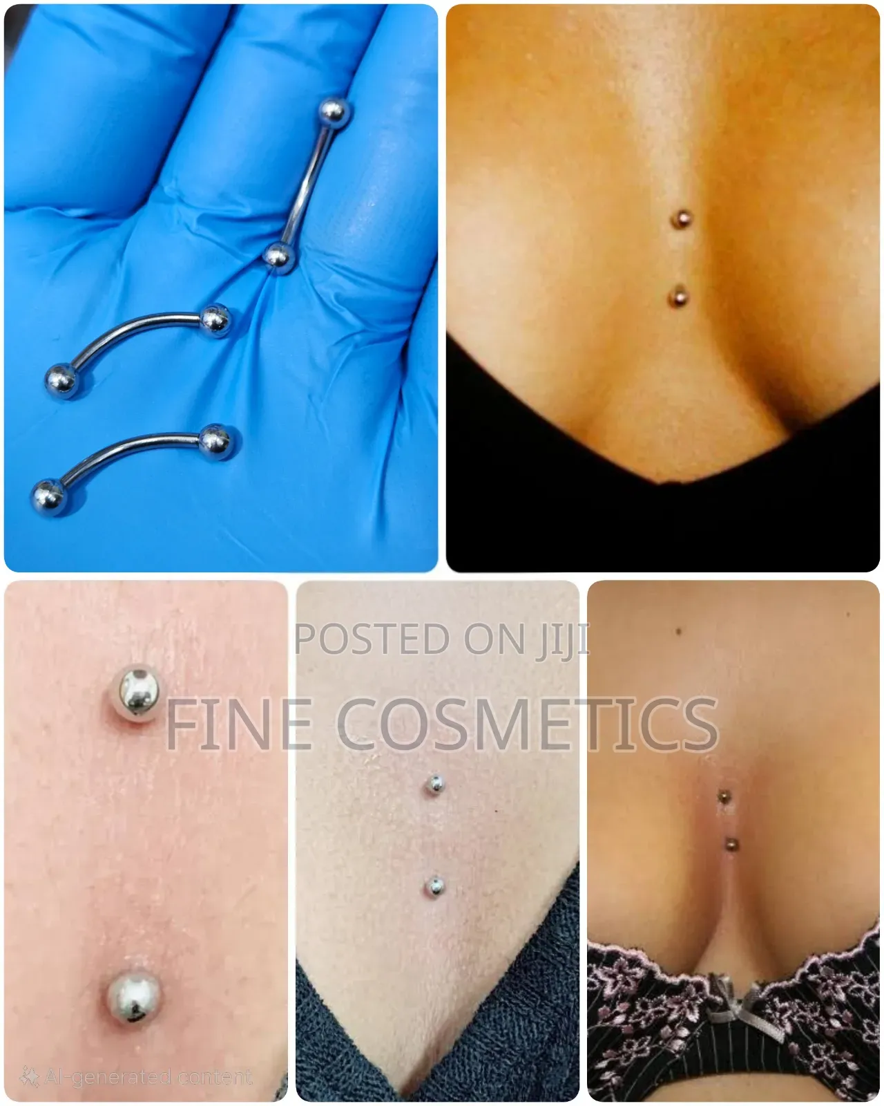 Wholesale Surface Piercing Bar Dermal Anchor Sergcal Jewelry