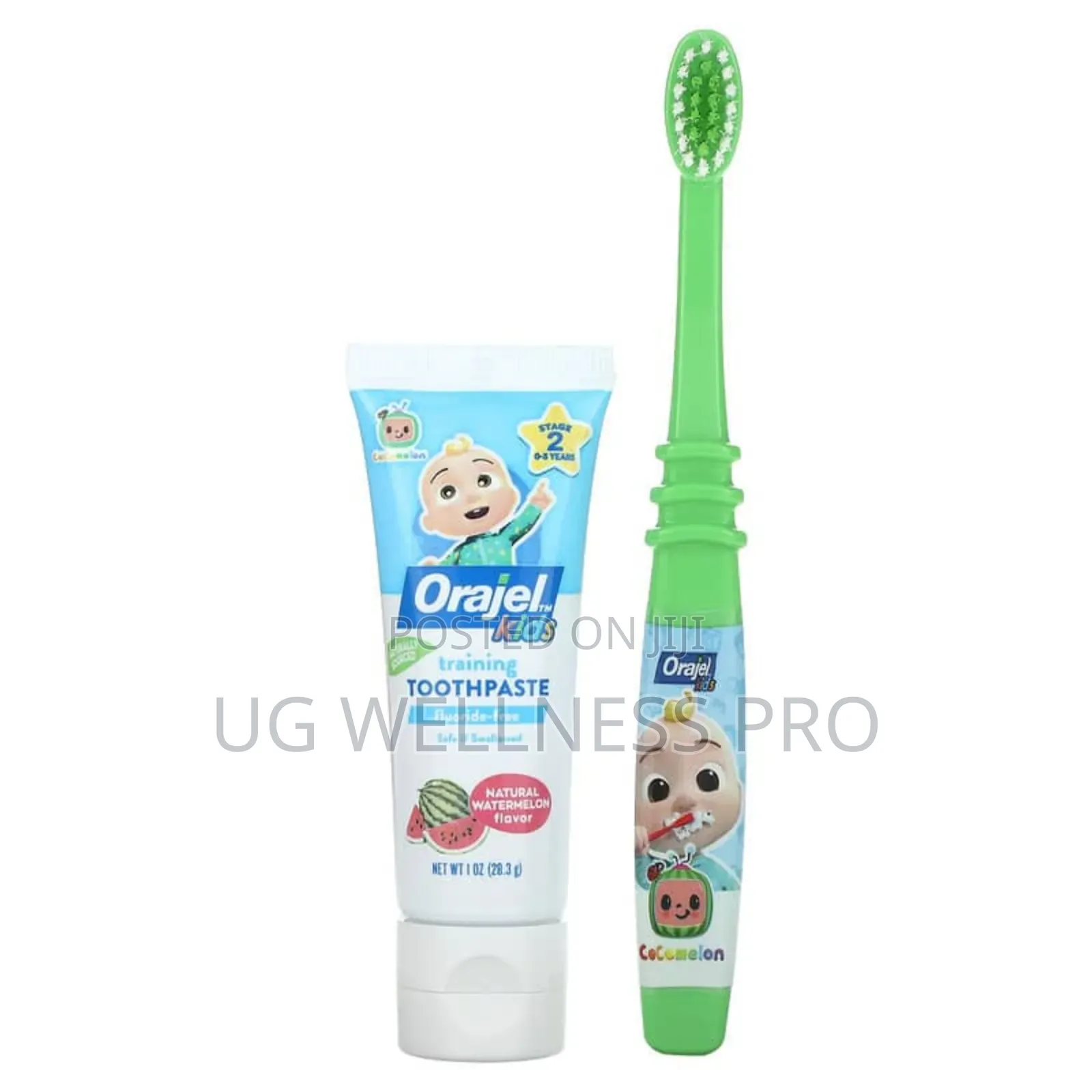Kid's Toothpaste Toothbrush Fluoride-Free, 0-3 Years 28.3g