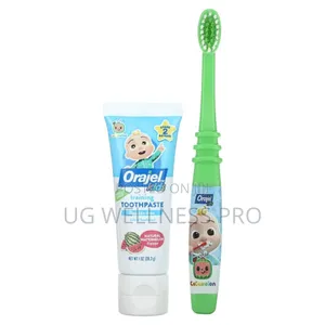 Kid's Toothpaste Toothbrush Fluoride-Free, 0-3 Years 28.3g