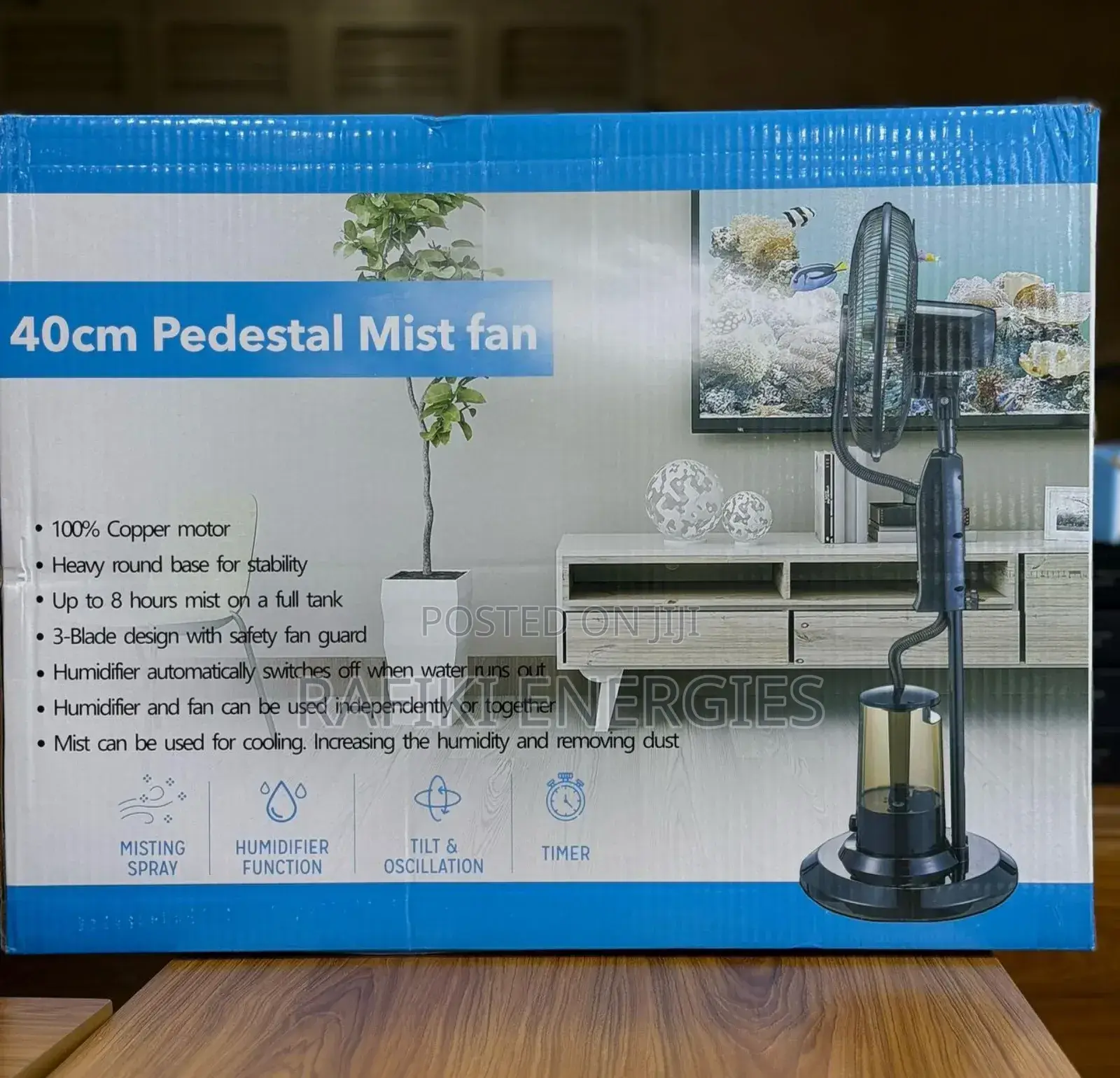 Pedestal Mist Fan