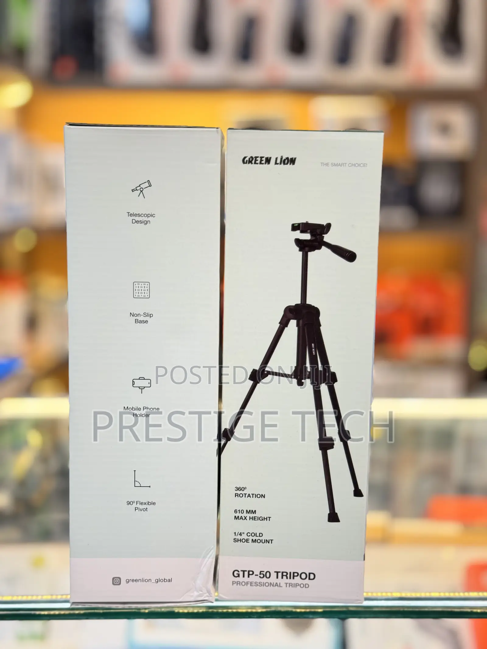 Green Lion Gtp 50 Professional Tripod