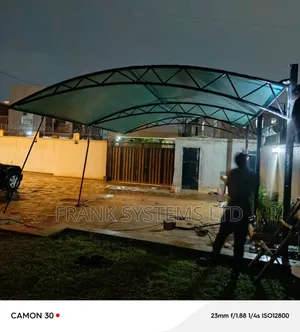 Carport 18fts by 18fts
