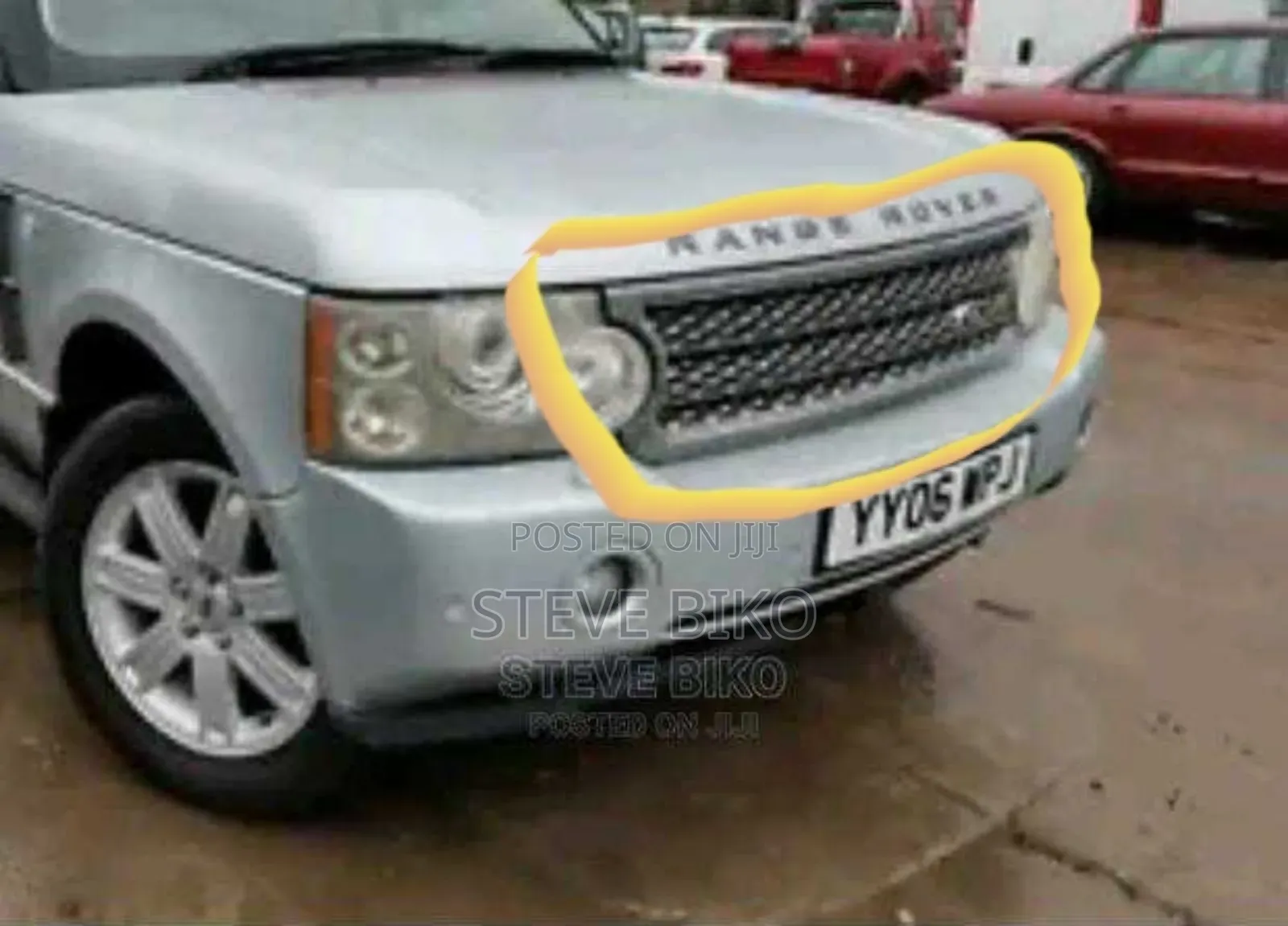 Range Rover 2006, Lights, Grill Front Bumper