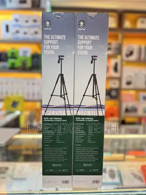 Green Lion Gtp 150 Professional Aluminum Tripod, 1.5m
