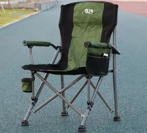 Wildout Portable Sturdy Folding Camping Chair Green