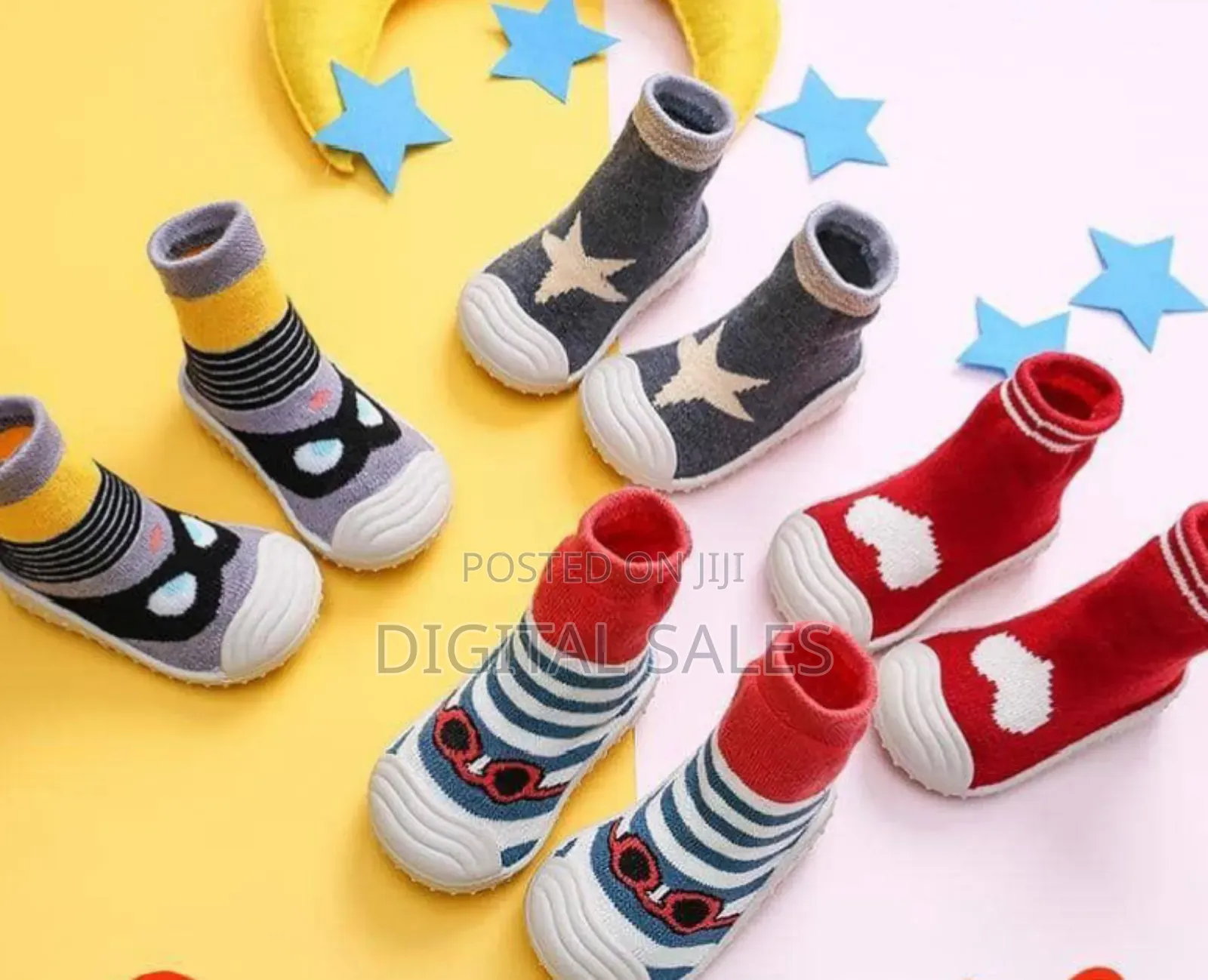 Infant Cute Cartoon Socks Shoes Anti Slip Shoes