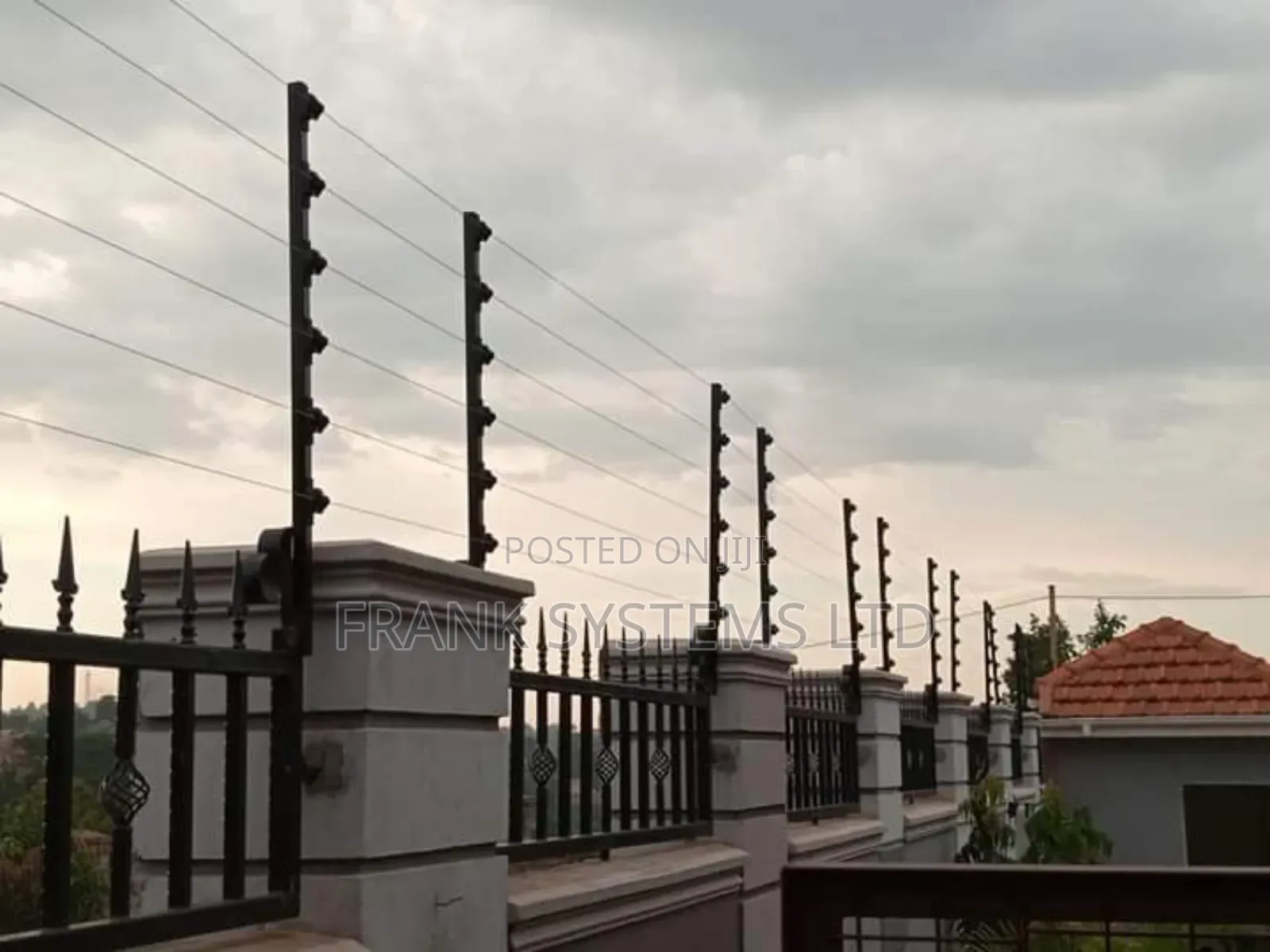 Electric Fence Installation 6 Lines High