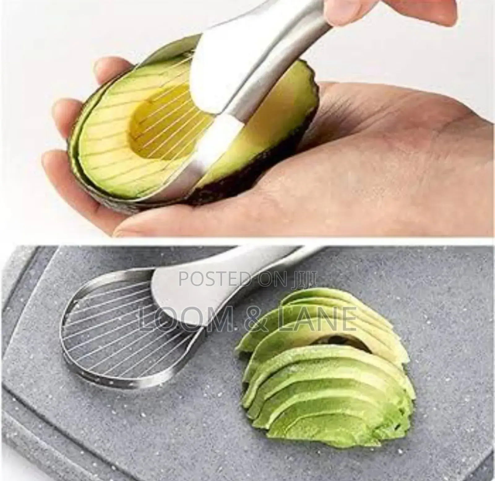 2 in 1 Avocado Stainless Steel Avocado Slicer