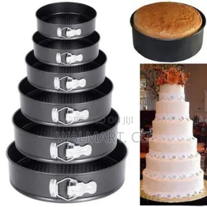 6pcs Cake Baking Pan Set
