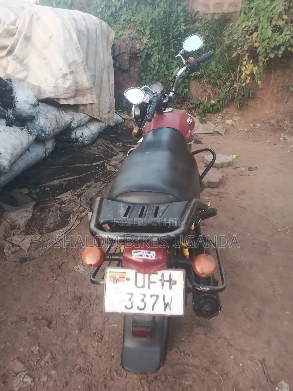 TVS HLX 125 2022 Red