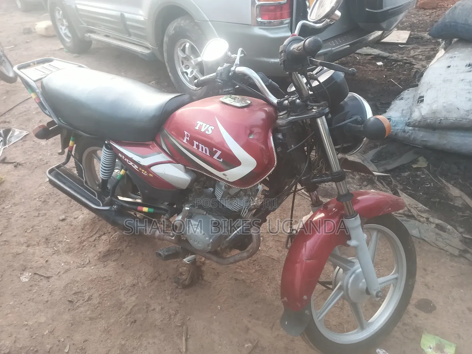 TVS HLX 125 2022 Red