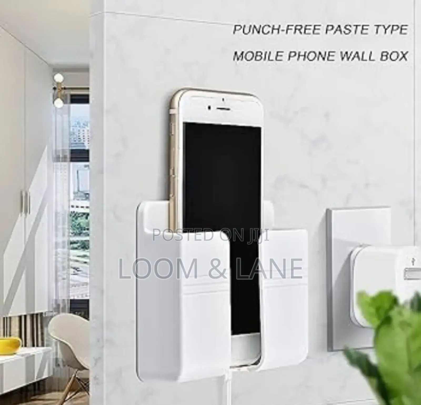 Wall Mounted Phone Holder and Remote Holder