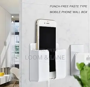 Wall Mounted Phone Holder and Remote Holder