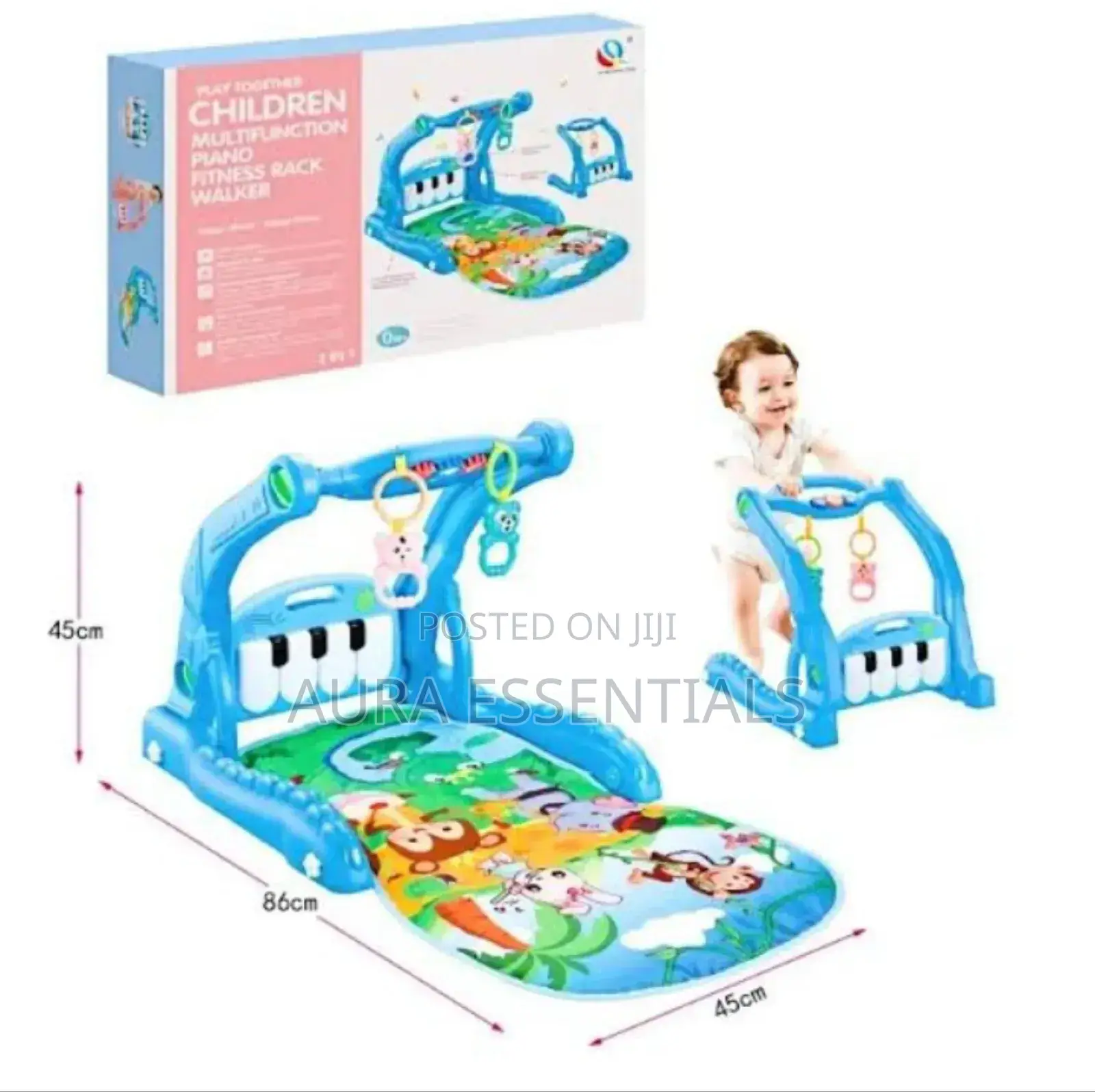 2 in 1 Multifunction Piano Fitness Rack Walker
