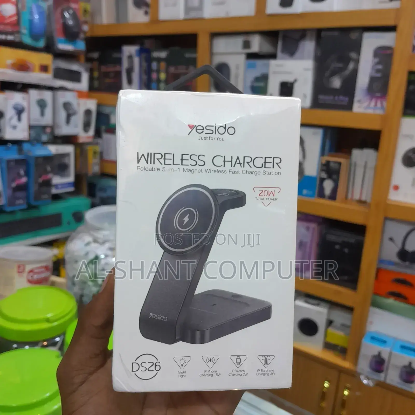 Yesido 20w Wireless Charger/5in1 Magnetic Charger