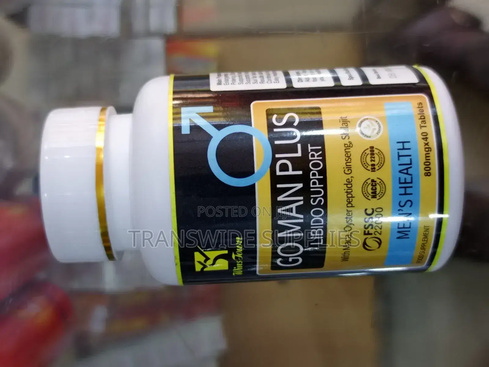 Go Man Plus Libido Support, Stamina Capsules