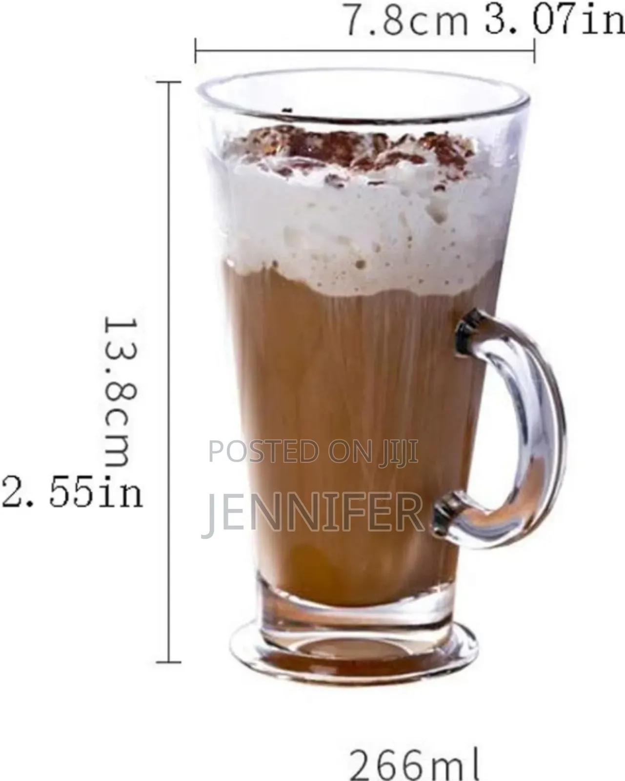 12pcs Latte Coffee Glasses