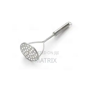 Steel Potato Masher - Silver