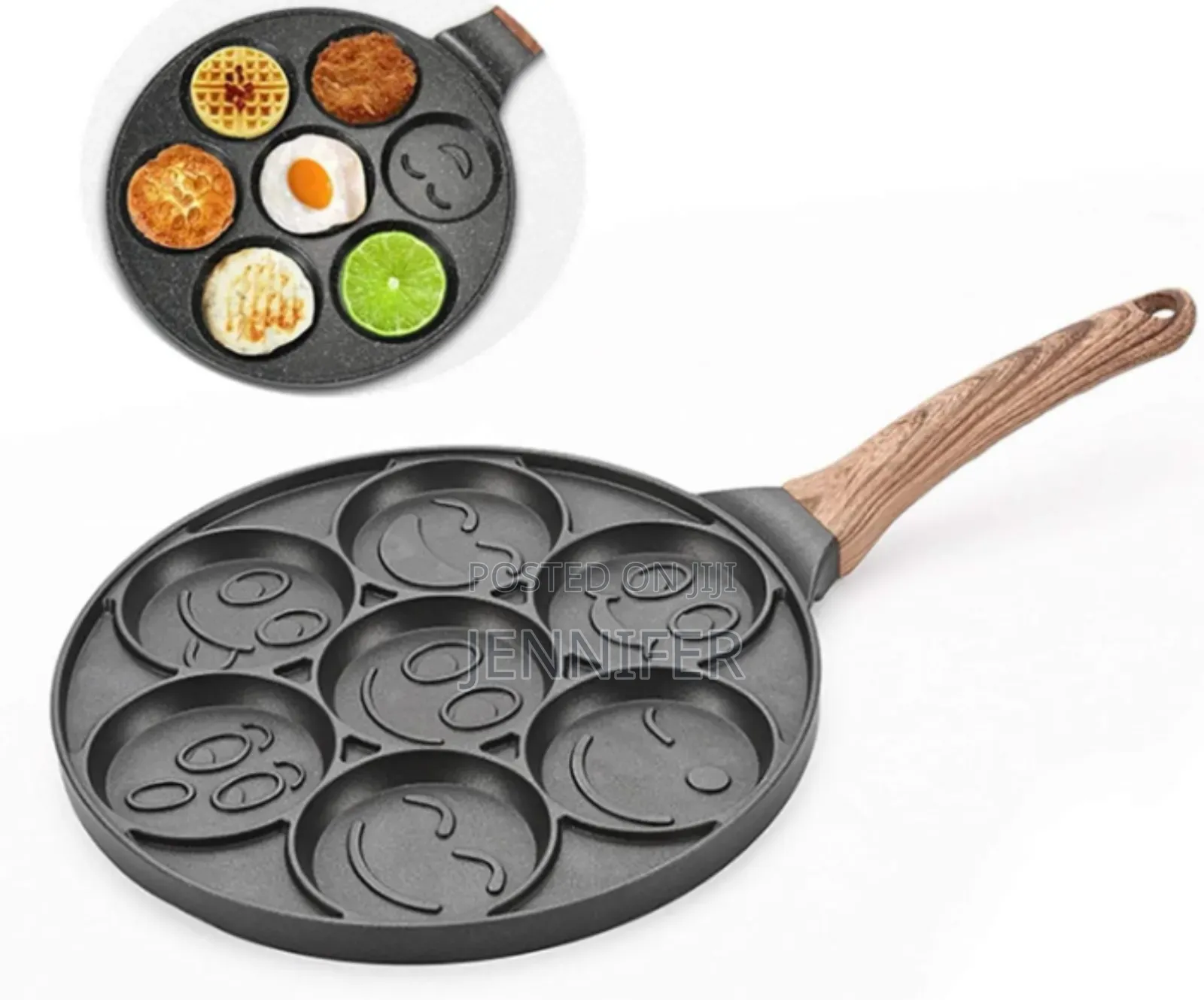 Smiley Face Pancake Pan Maker