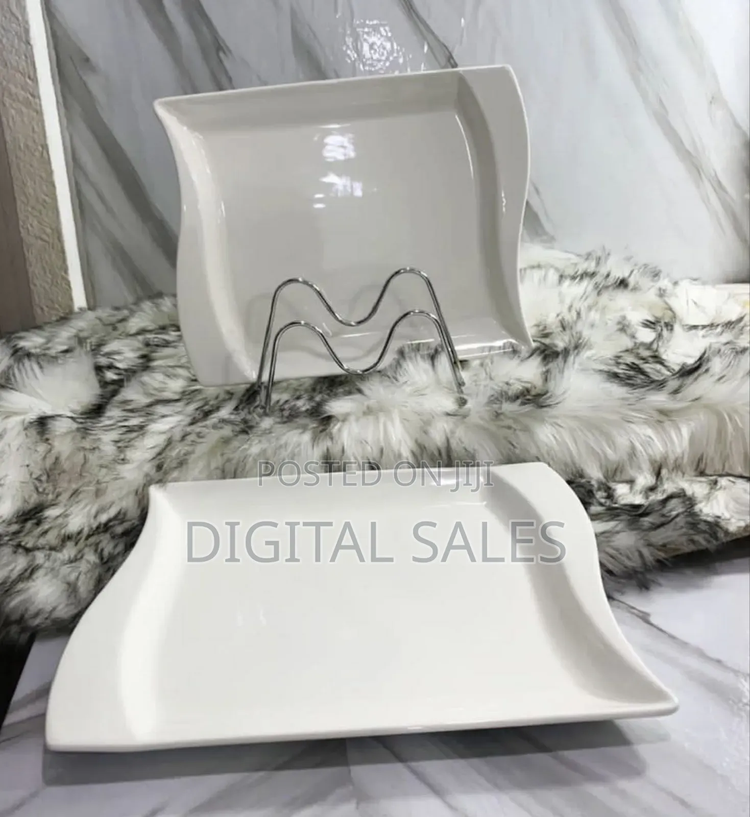 6 Pieces of Rectangle Plates