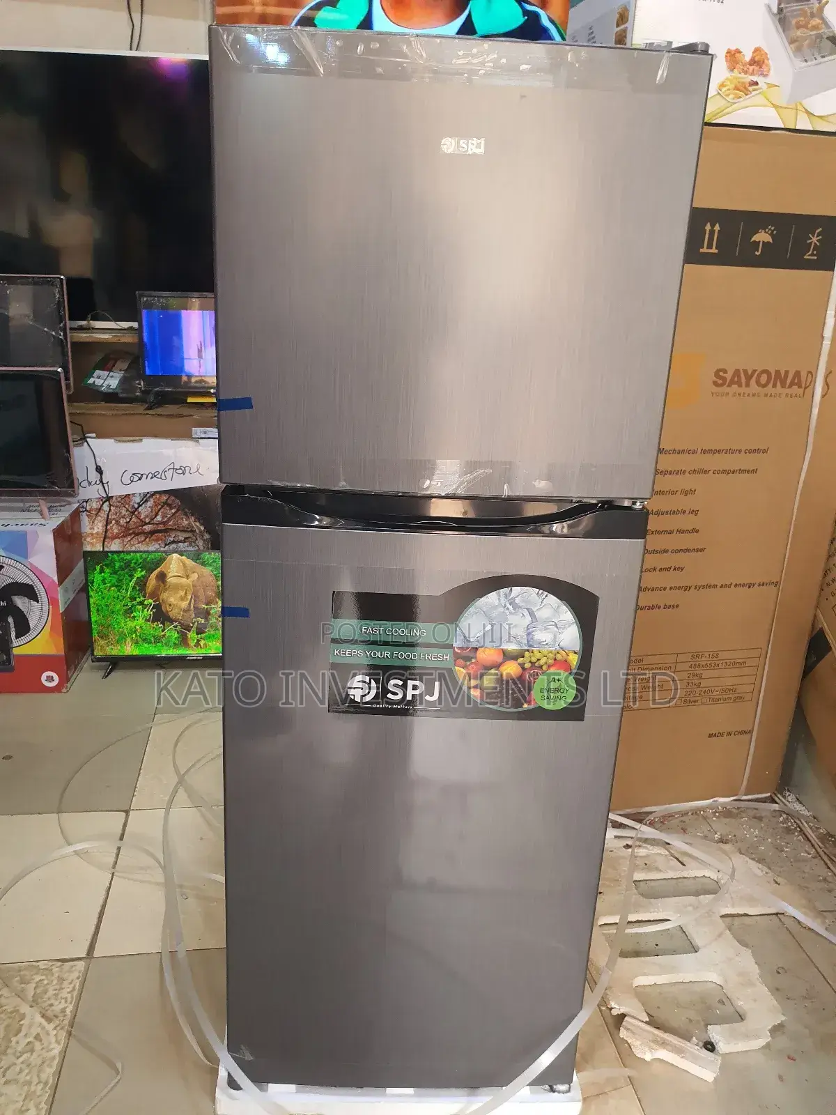 Spj 160litrs Double Door Fridge
