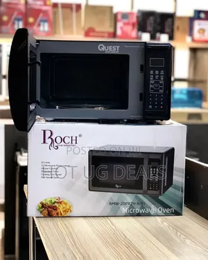 Roch 20l Digital High Tech Mirror Door Microwave Oven -black