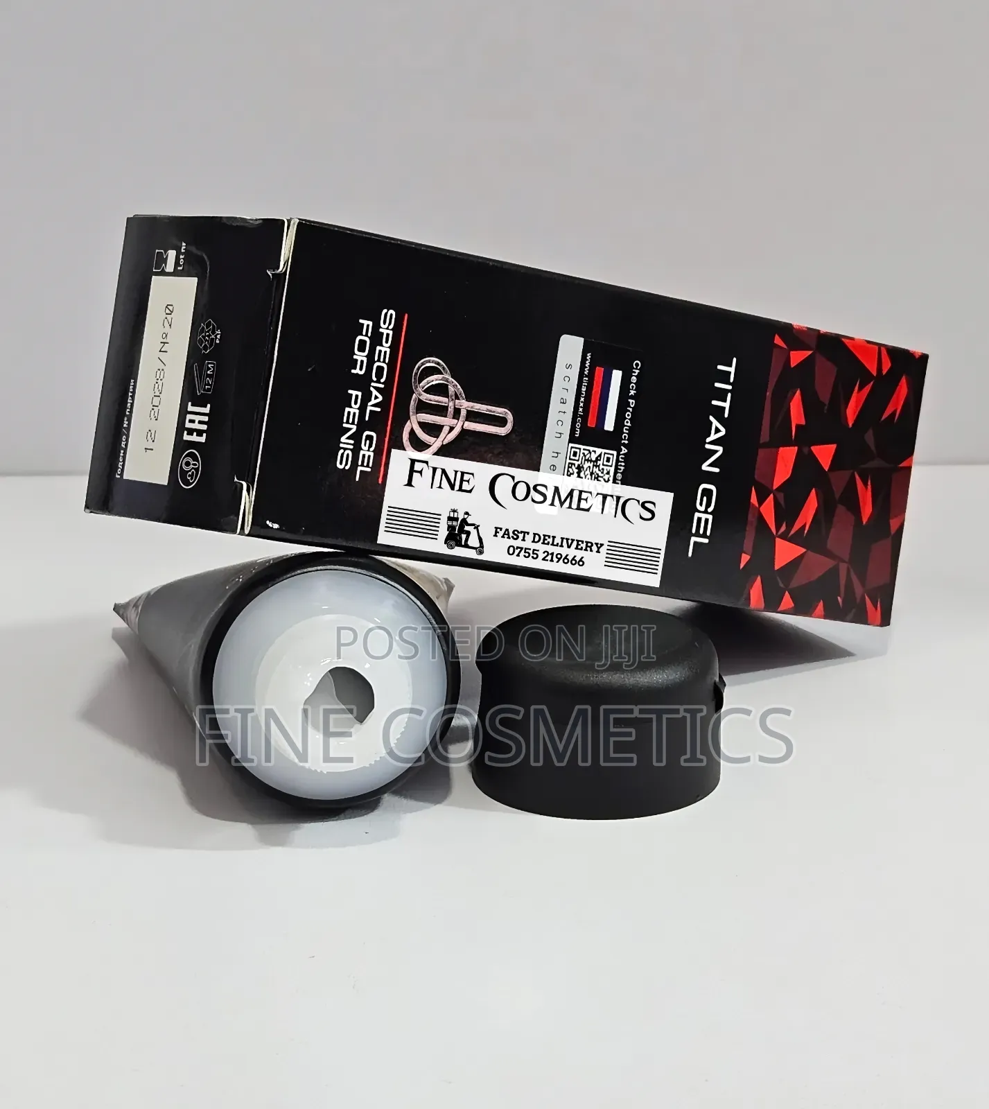 Original Titan Gel, Intimate Penis Enlargement Cream for Men