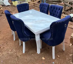 Six Seater Dining Table With Chairs