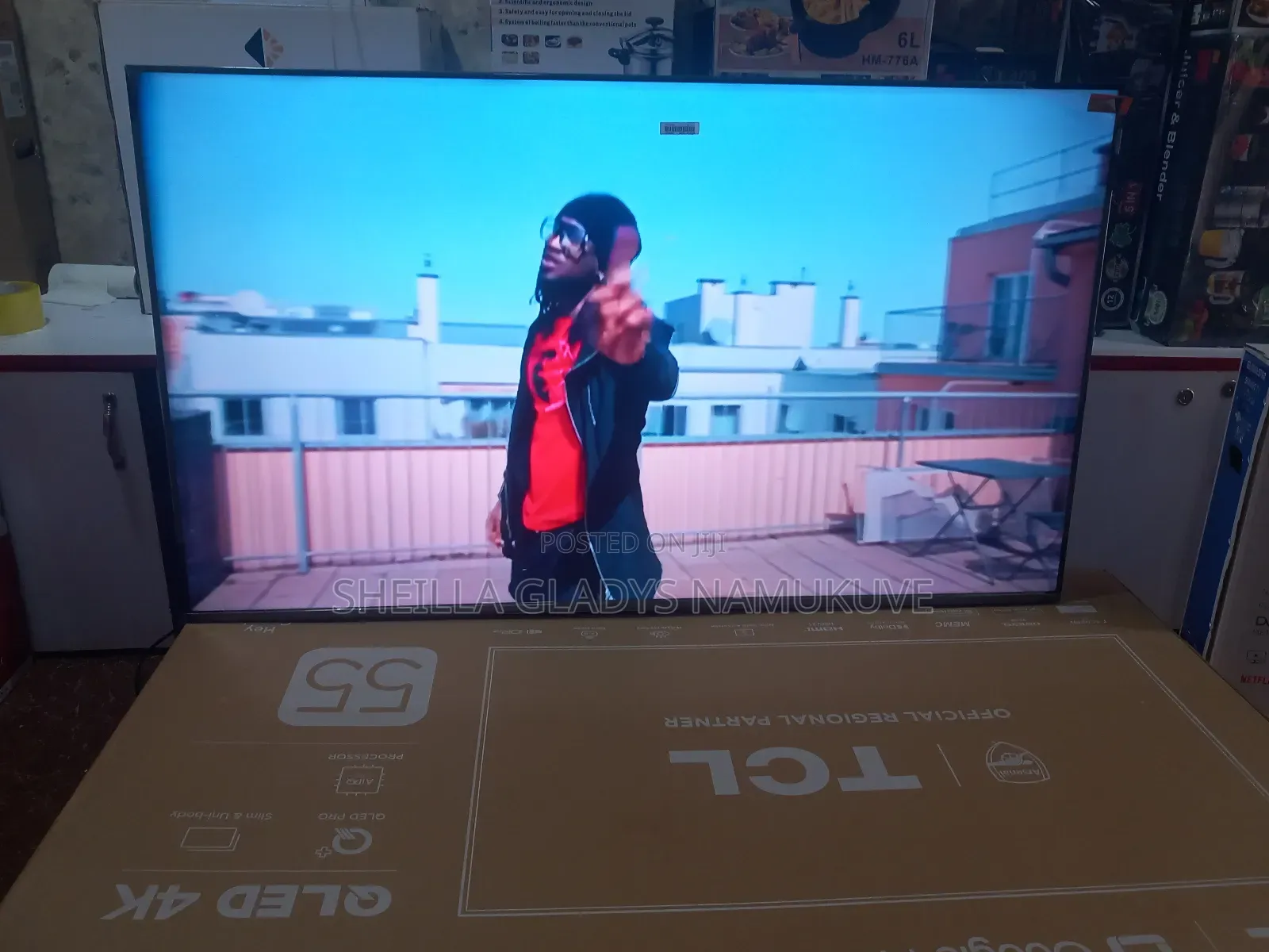 55 TCL Google Tv