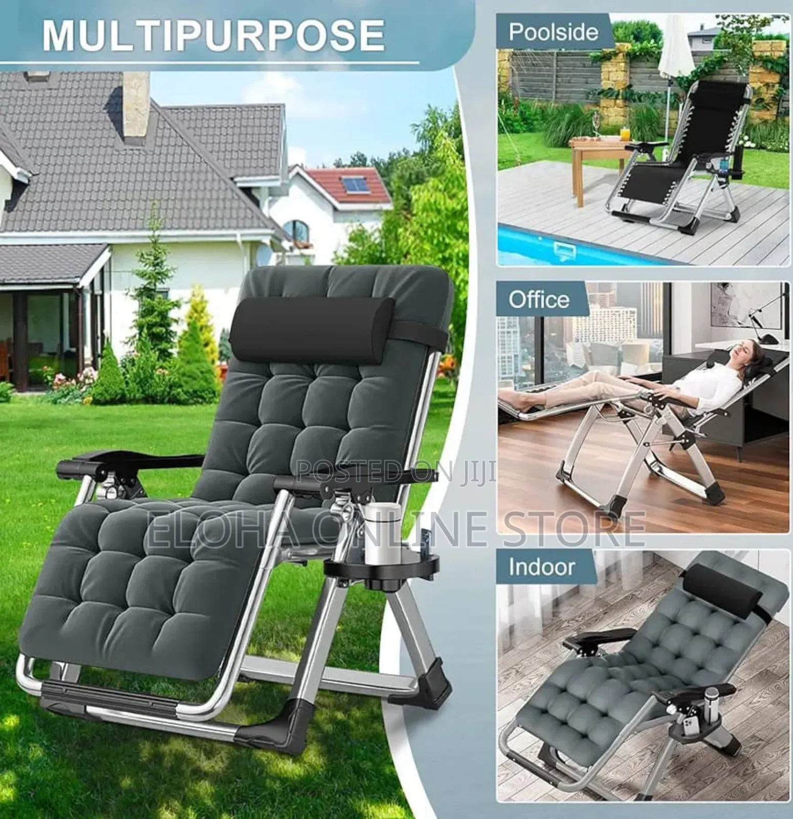 Multifunction Zero Gravity Foldable Chair
