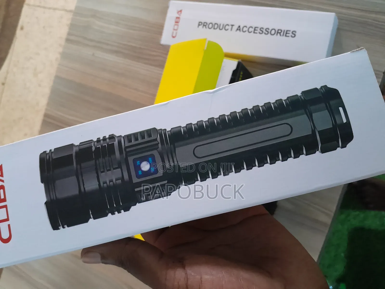 Coba Usb Fast Charging Flashlight