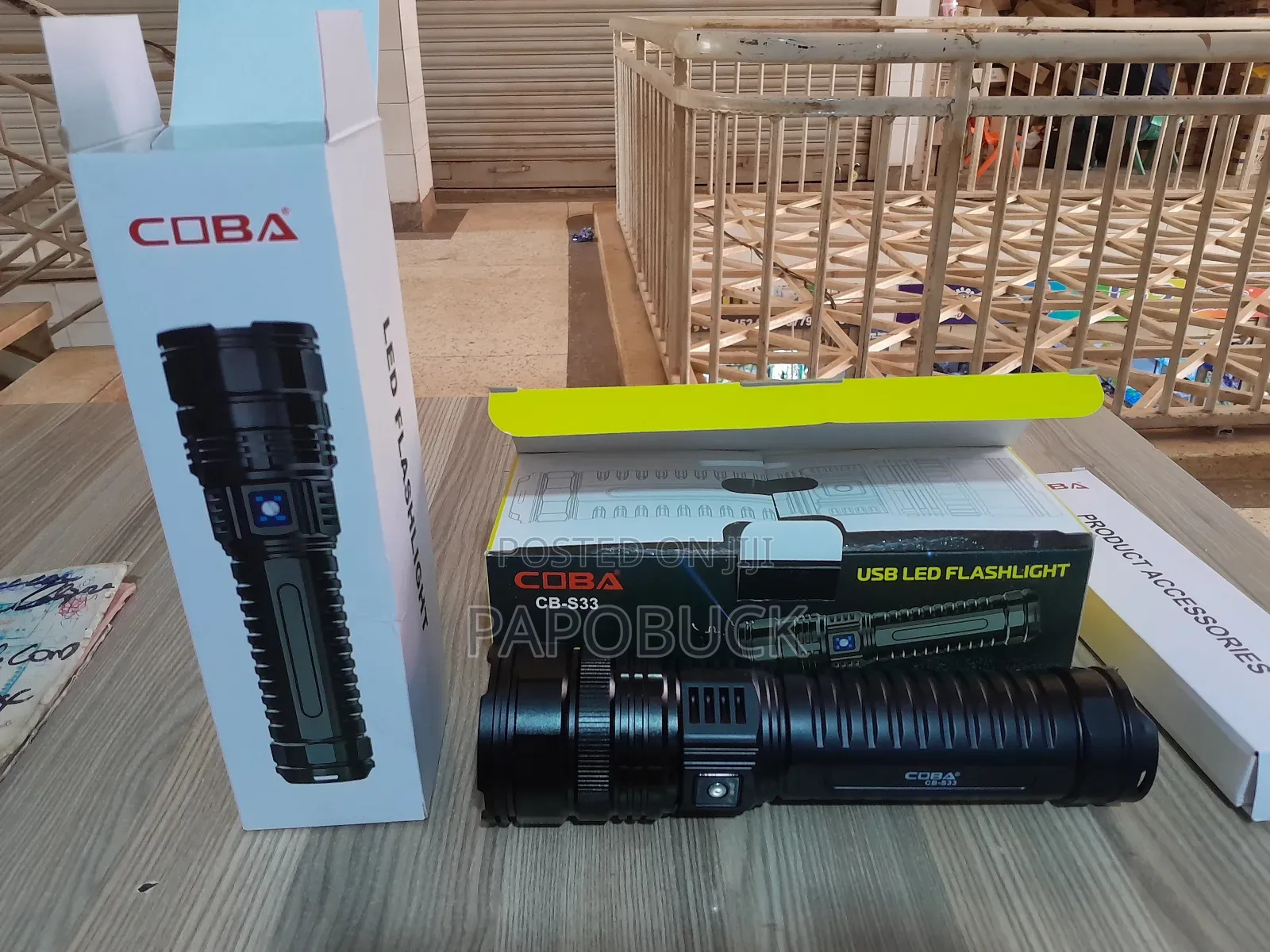 Coba Usb Fast Charging Flashlight