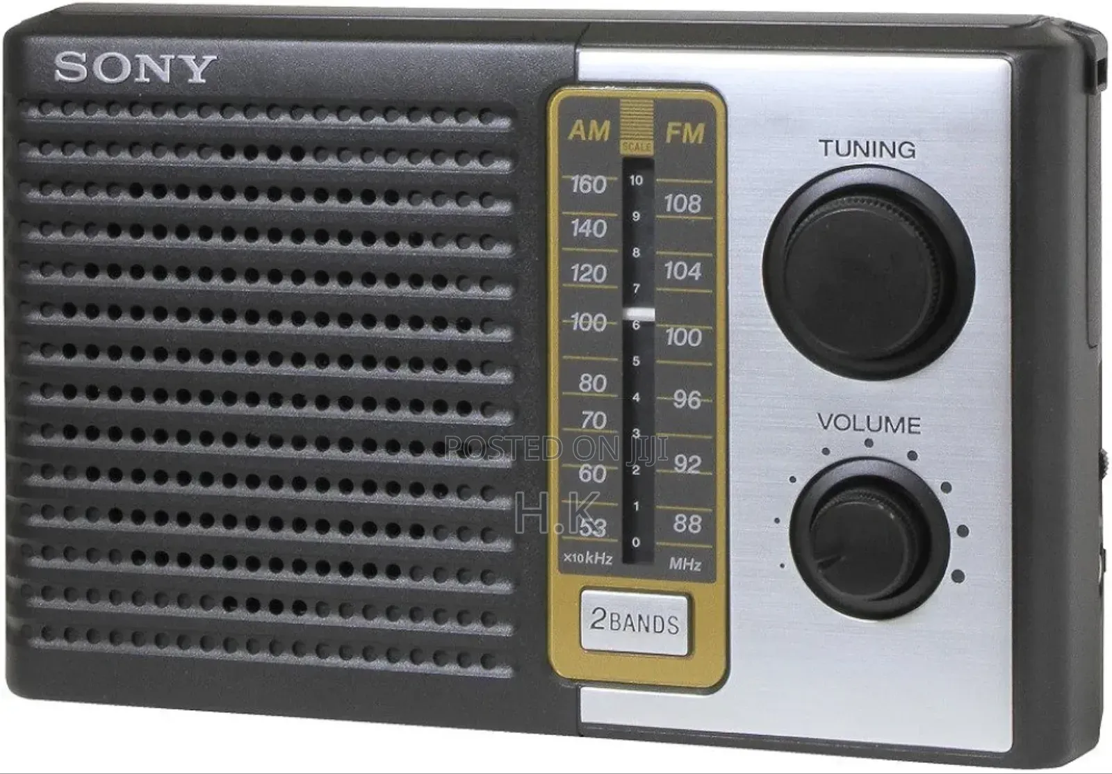 Sony Icf-F10 Band Fm/Am Portable Battery Transistor Radio