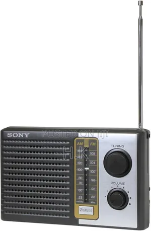 Sony Icf-F10 Band Fm/Am Portable Battery Transistor Radio