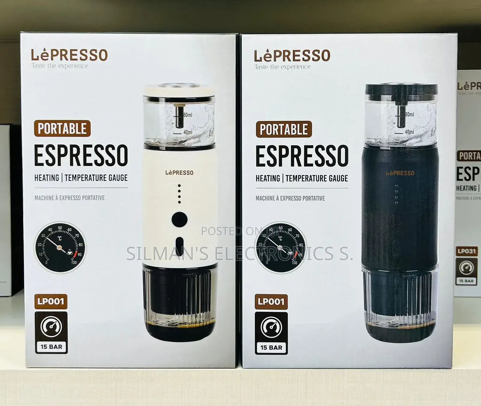 Lepresso Portable Espresso Machine