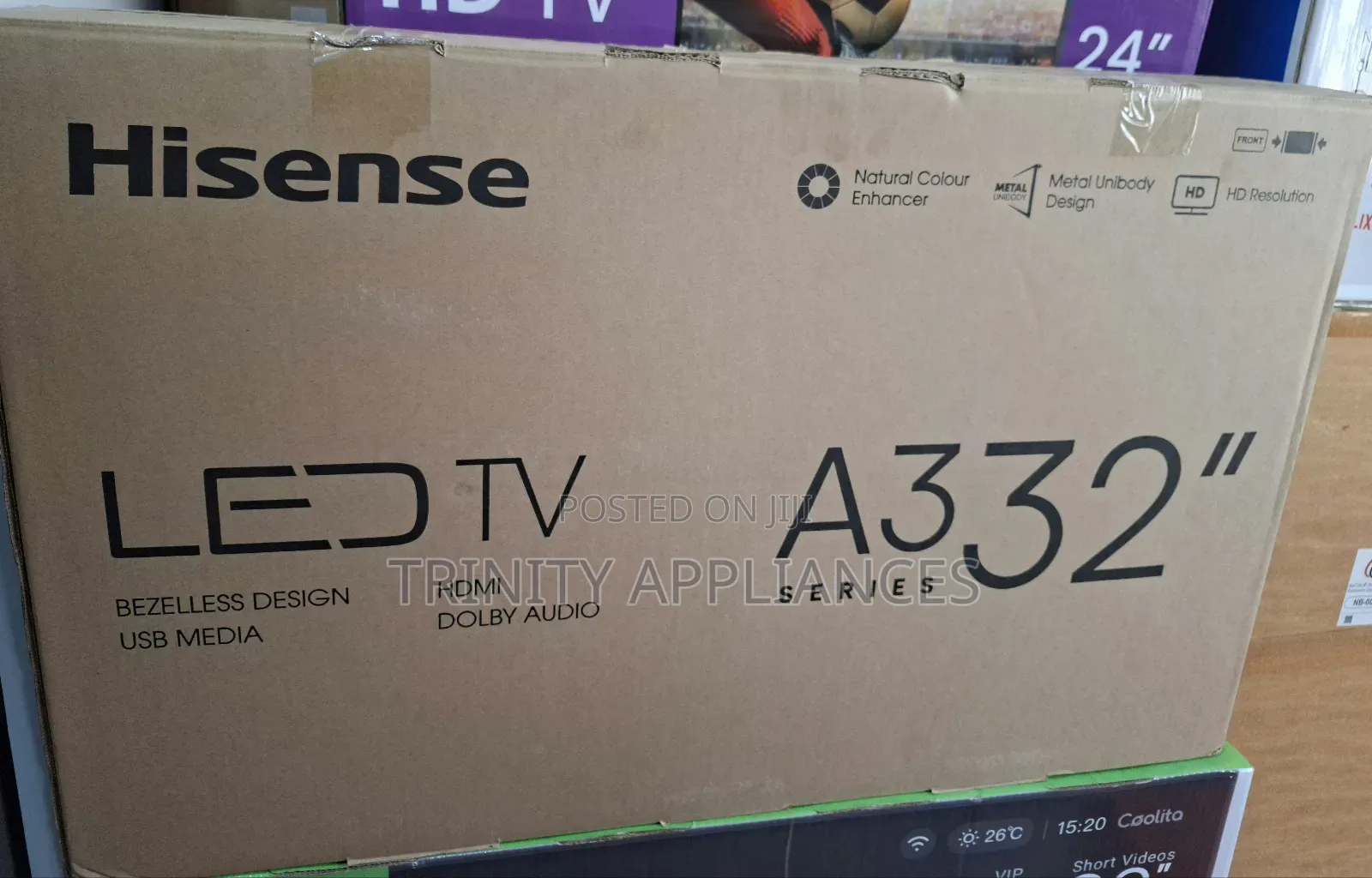 Hisense 32" A3 Series New Model Led Tv.