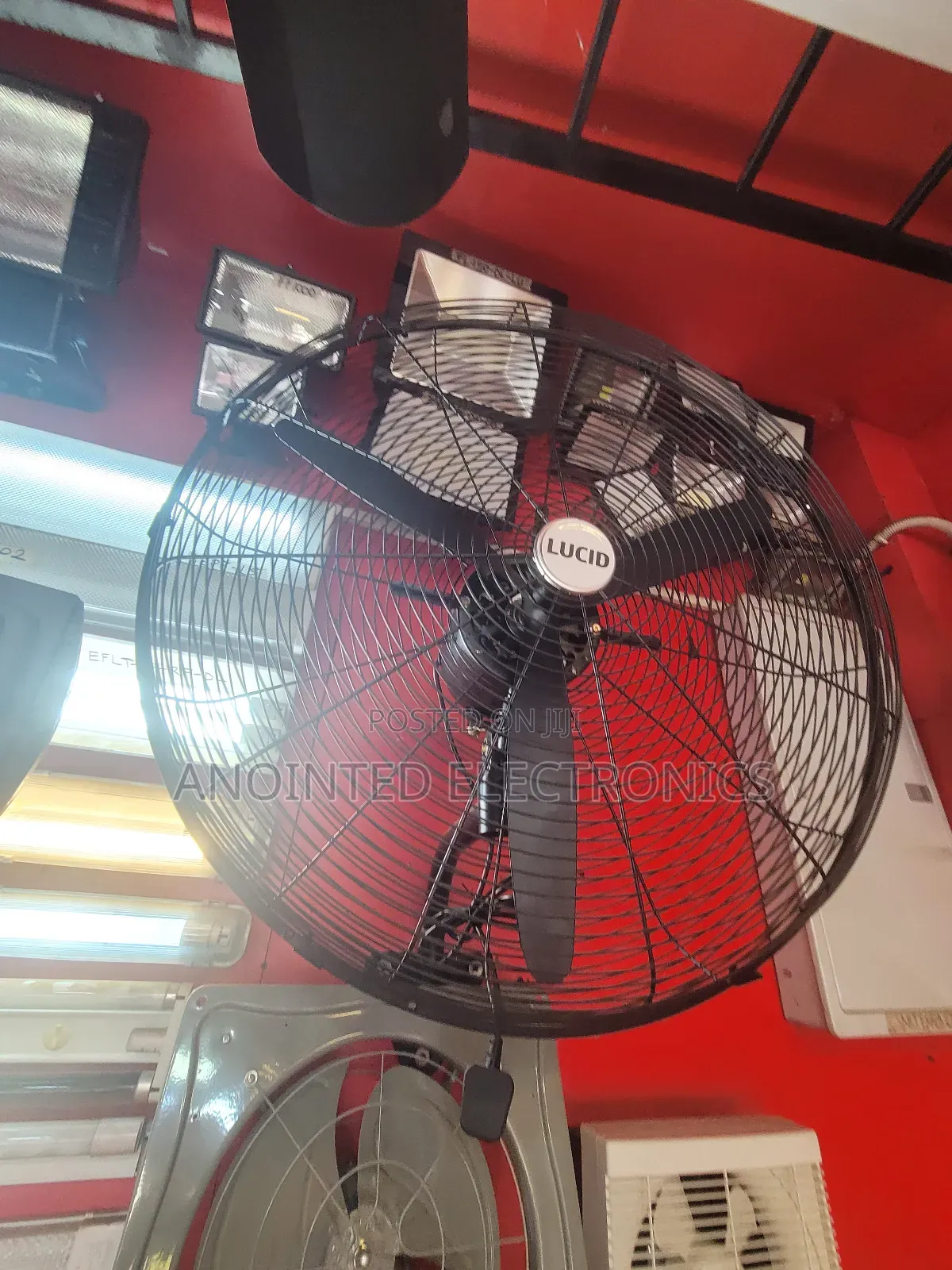 Industrial Wall Fans Black 26inches