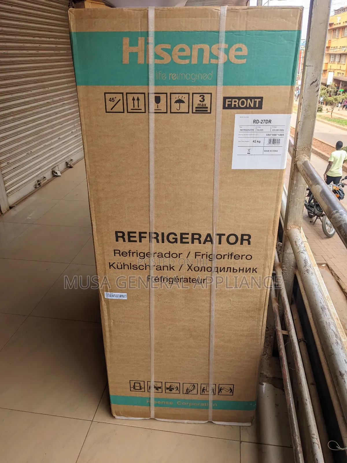 Hisense Fridge 270ltrs