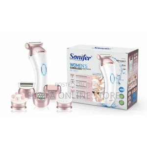 Waterproof Led Rechargeable Women Hair Removal Set