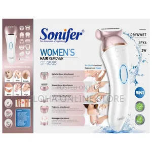 Waterproof Led Rechargeable Women Hair Removal Set