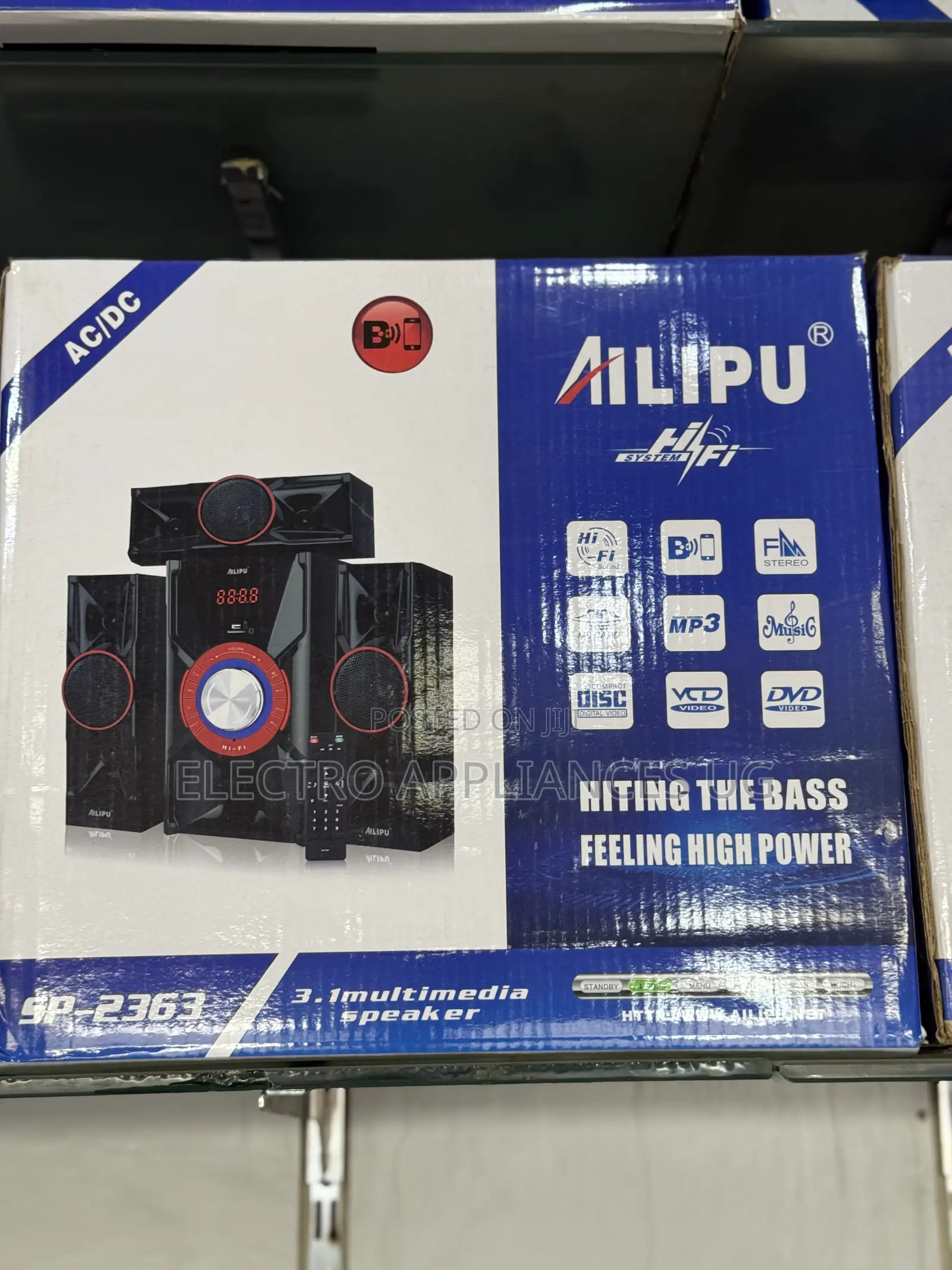 Ailipu Sp-2363 3.1 Multimedia Speaker System.