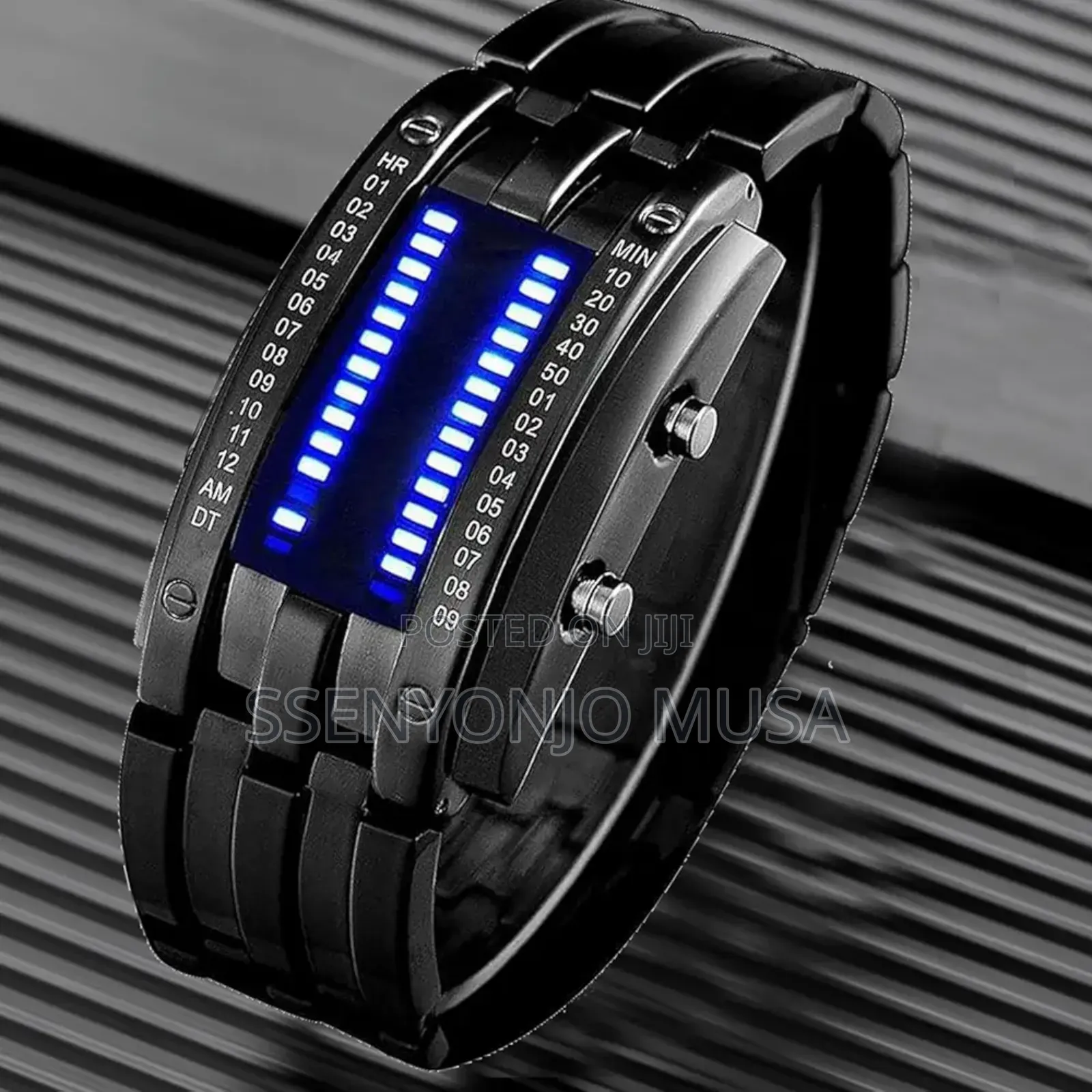 T-goer Men's Digital Led Watch - Stainless Steel Sports