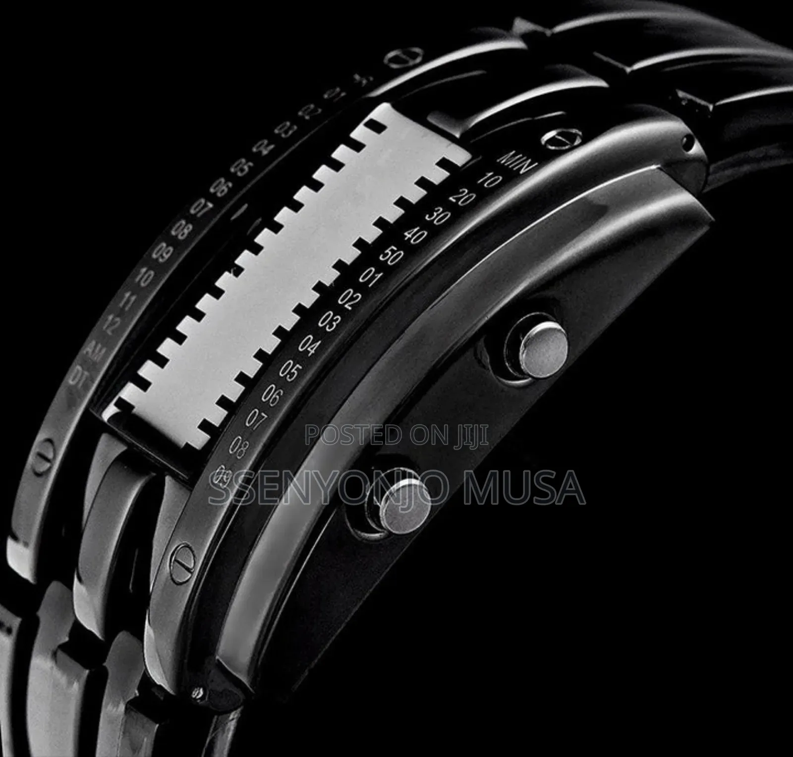 T-goer Men's Digital Led Watch - Stainless Steel Sports