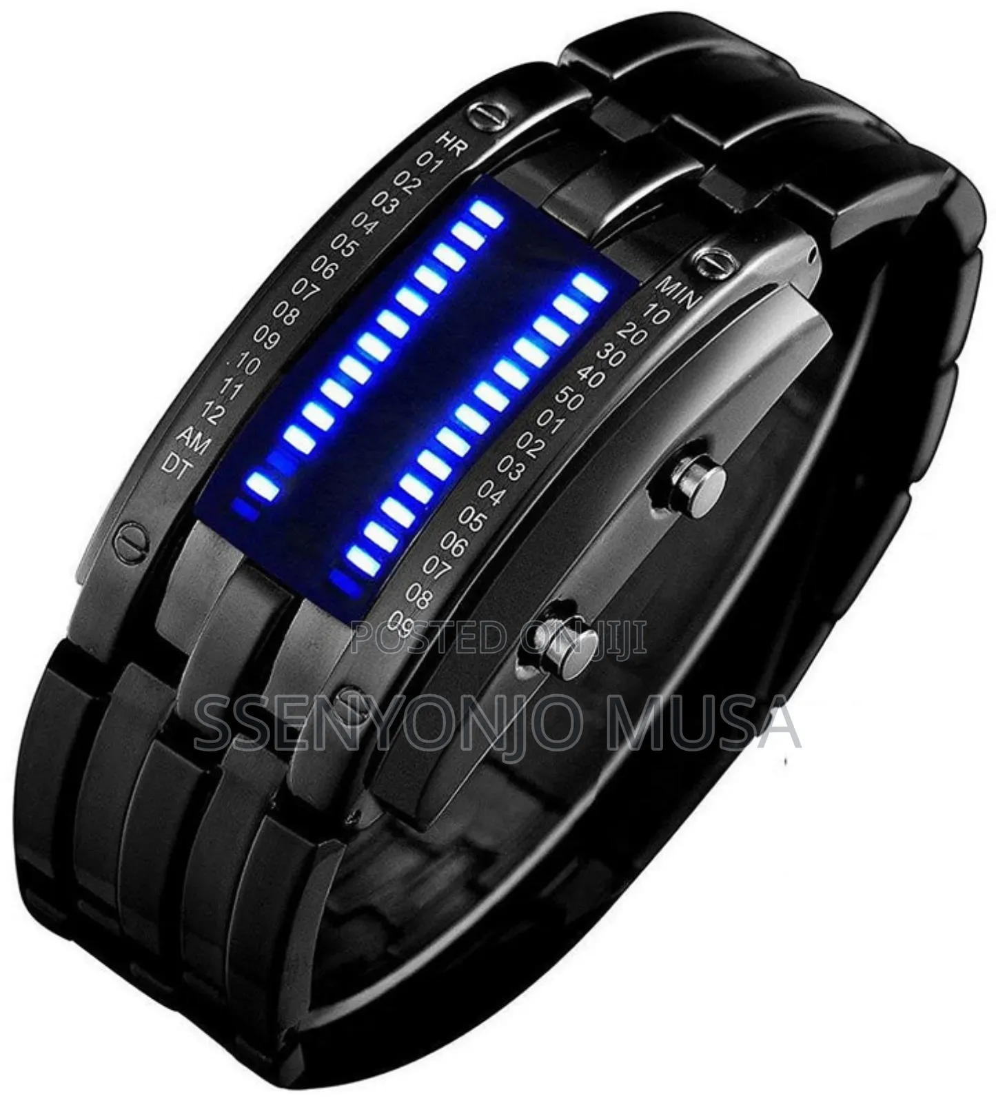 T-goer Men's Digital Led Watch - Stainless Steel Sports