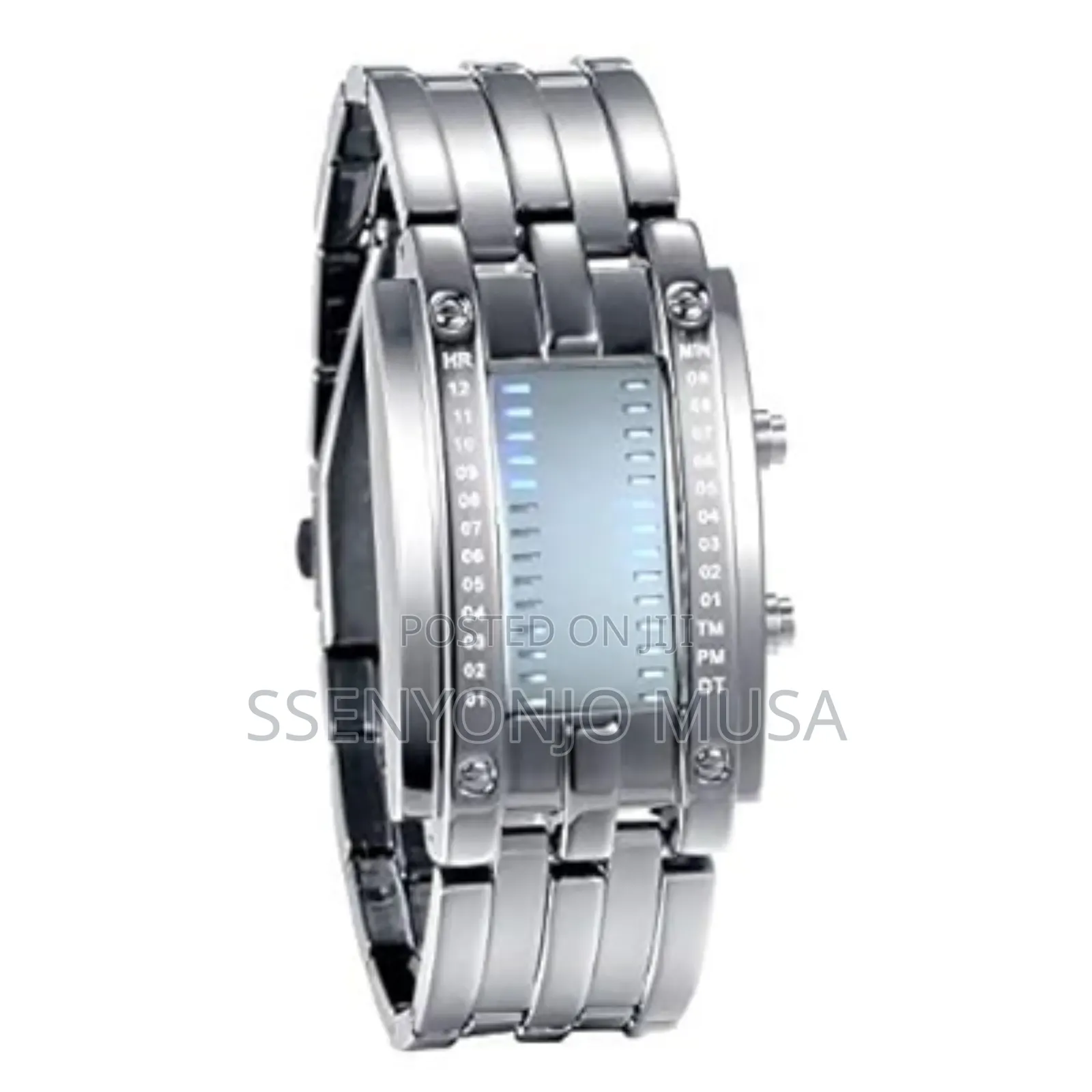 T-goer Men's Digital Led Watch - Stainless Steel Sports